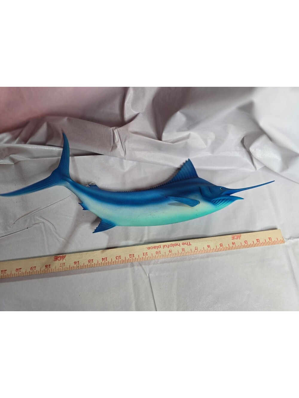21" Blue Marlin Resin Fish Model Figurine Sculpture